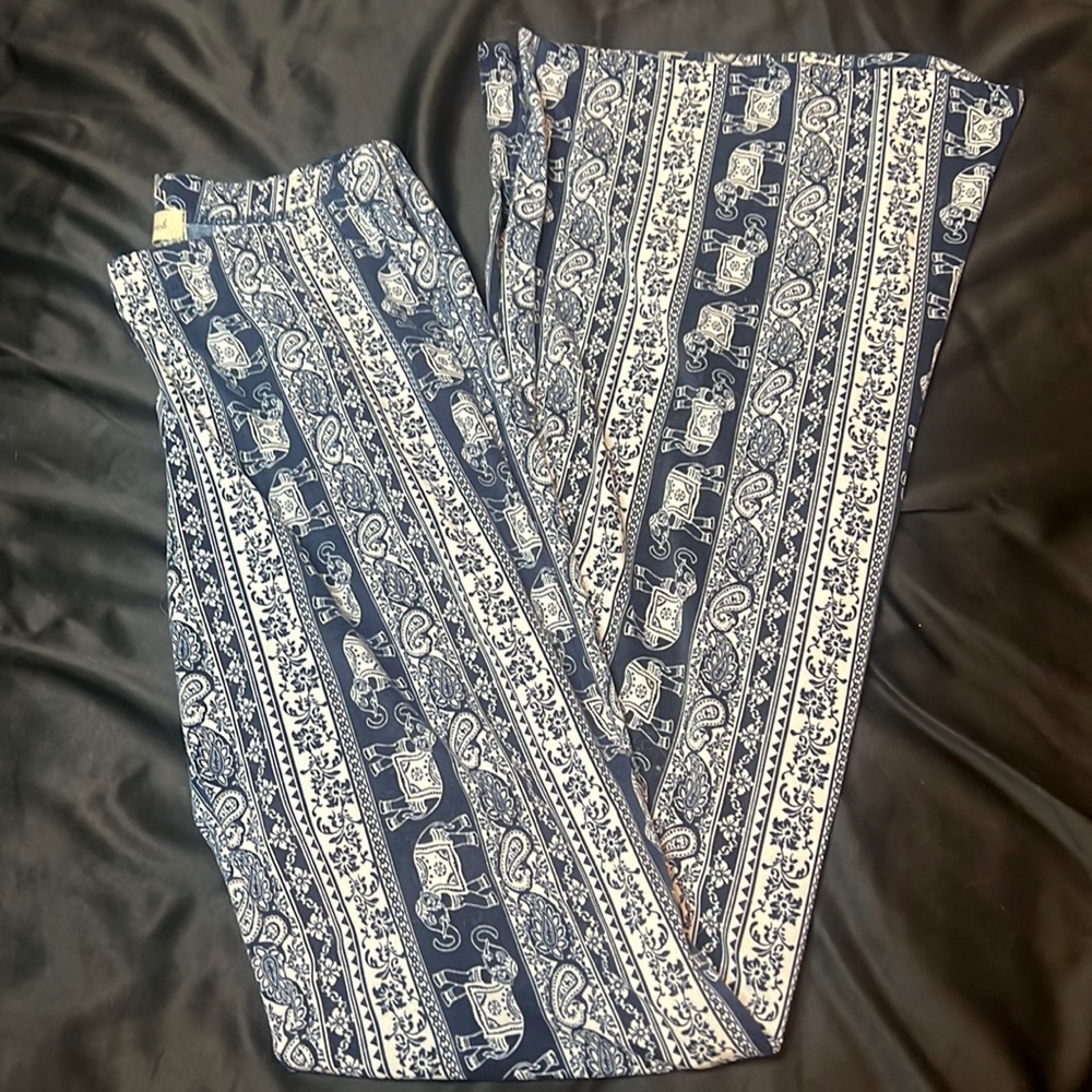 Elephant bell bottom pants